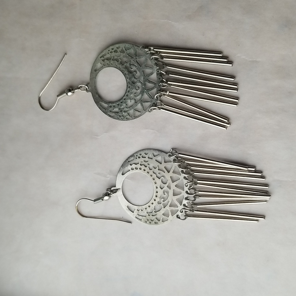Delicate Dangle Earrings - Picture 6 of 8